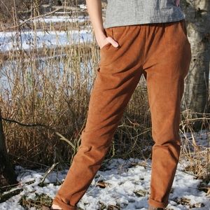 Uniform Handmade Slacks in 8 Wale Copper Corduroy